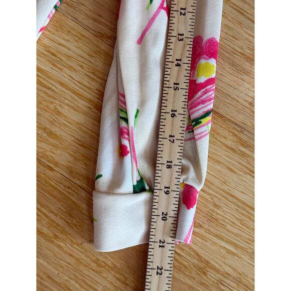 VTG 1970s NPC Fashions Penn Womens M/L Polyester Long Sleeve Floral Blouse - Picture 9 of 9